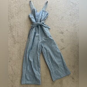 Universal Thread Denim Cropped Romper